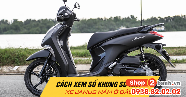 Cách xem số khung số máy xe janus nằm ở đâu - 1