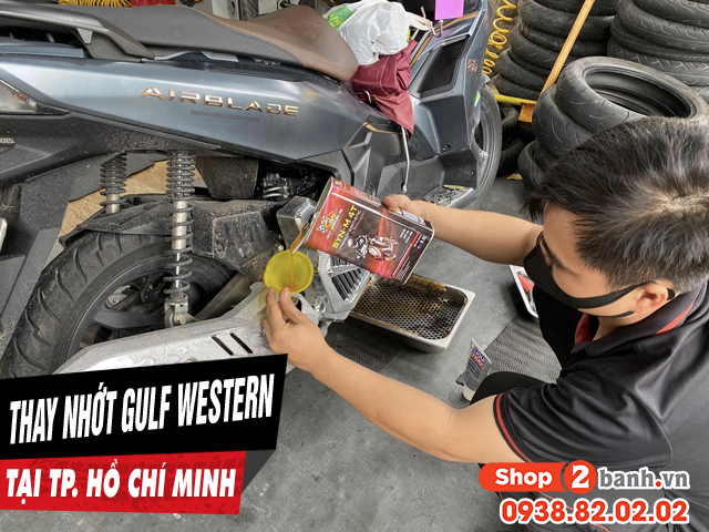 Thay nhớt gulf western chính hãng ở đâu uy tín tại tphcm - 1