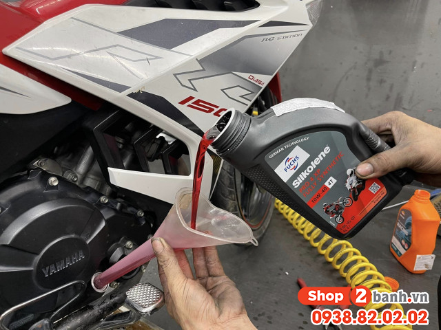 Thay nhớt fuchs silkolene chính hãng ở đâu uy tín tại tphcm - 4