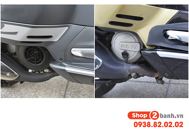 Bình nước làm mát xe vespa gts 125 nằm ở đâu - 2