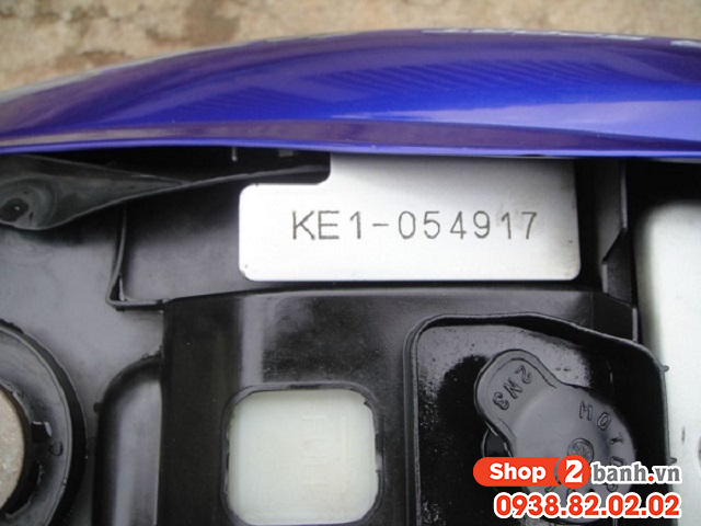 Cách xem số khung số máy xe yaz 125 nằm ở đâu - 2