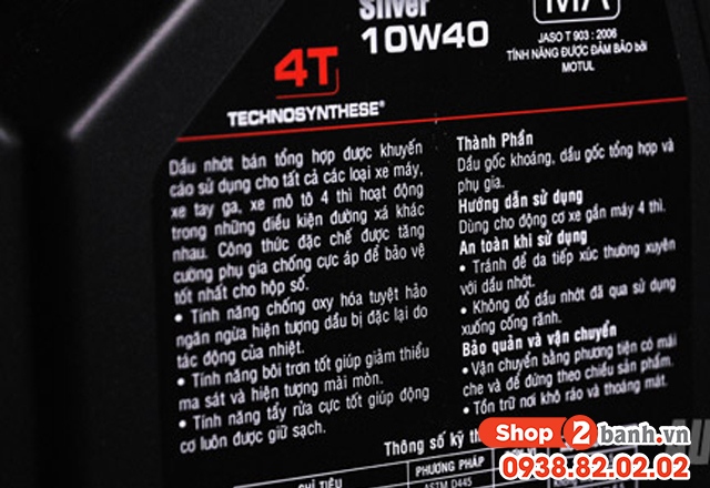 10w 40 là gì dầu nhớt 10w40 phù hợp với động cơ xe máy nào - 3