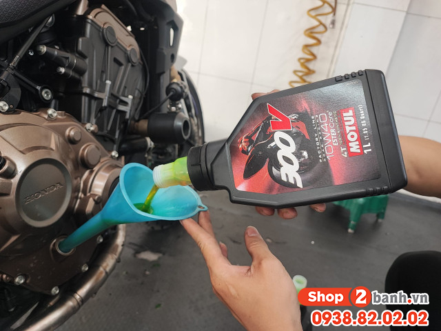 Xe mô tô honda cb650r thay nhớt bao nhiêu lít - 3