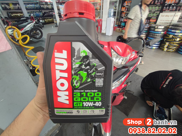 Nhớt motul 3100 gold chạy được bao nhiêu km thì mới thay - 2