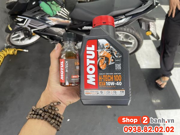 Nhớt motul h-tech chạy được bao nhiêu km thì mới thay - 2