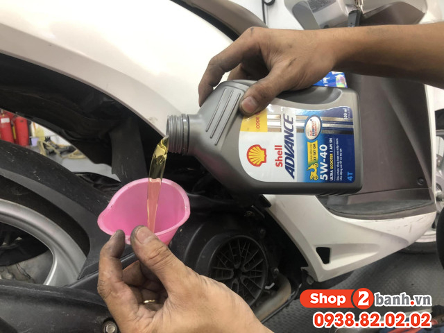 Xe tay ga vision có nên thay nhớt hãng honda không - 4