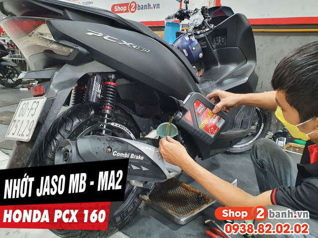 Nhớt jaso mb và ma2 loại nào tốt cho xe tay ga pcx 160 - 1