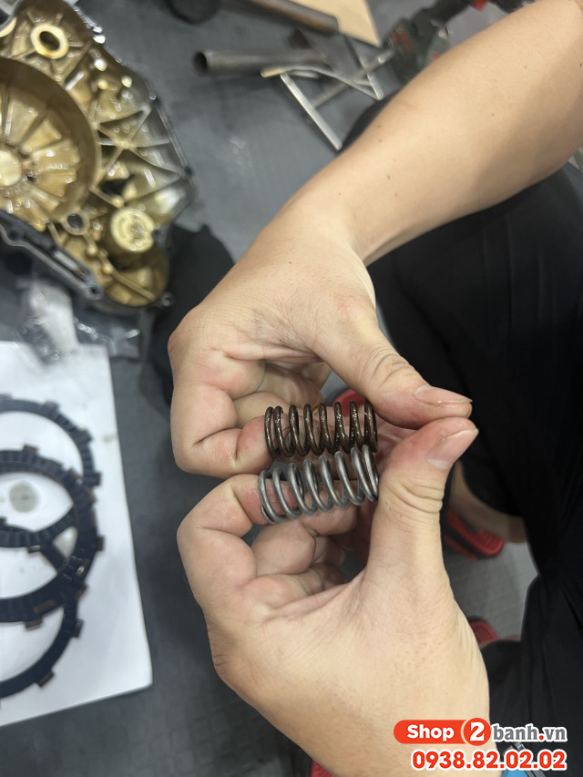 Lò xo nồi exciter 150 bộ 4 cái - 4