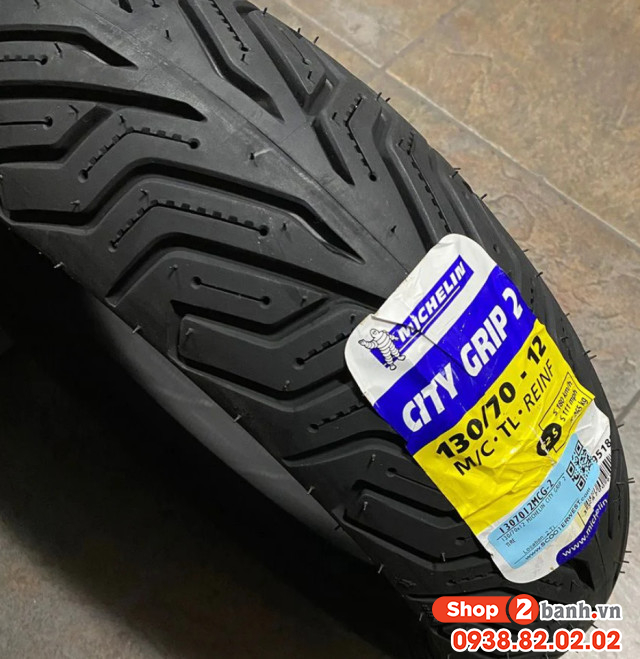 Vỏ michelin city grip 2 size 13070-12 - 2