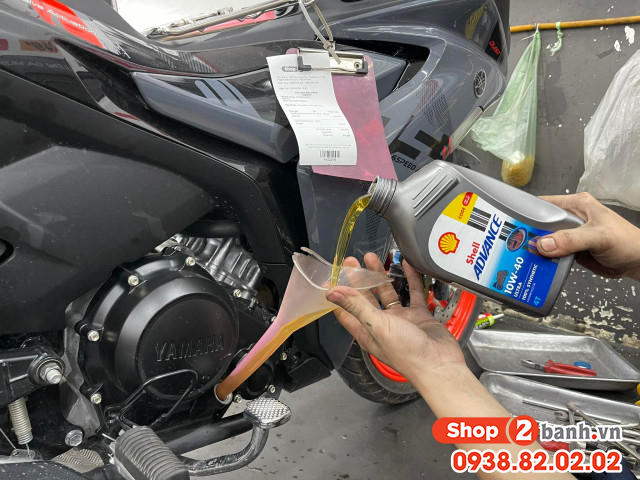 Bao lâu thì nên thay lọc nhớt cho xe exciter 155 -150-135 - 4