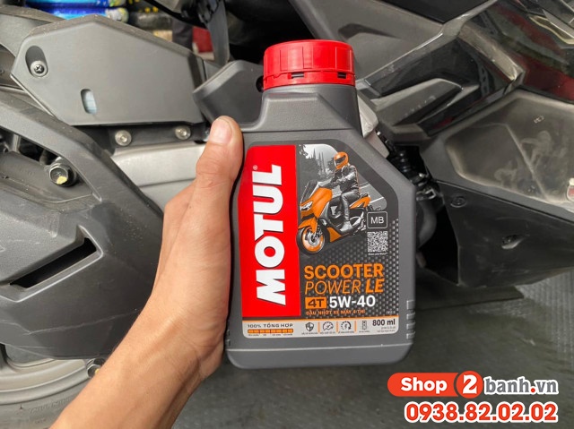 Xe tay ga pcx có nên thay nhớt hãng honda không - 3