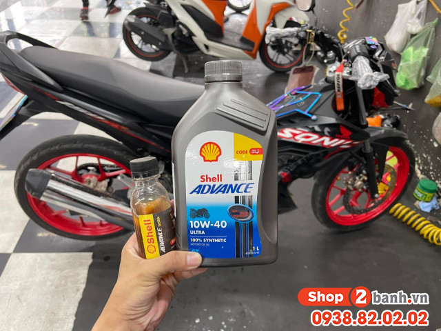 Xe côn tay sonic 150 có nên thay nhớt hãng honda không - 4