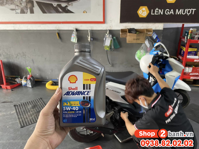 Xe tay ga vario 125160 có nên thay nhớt hãng honda không - 4