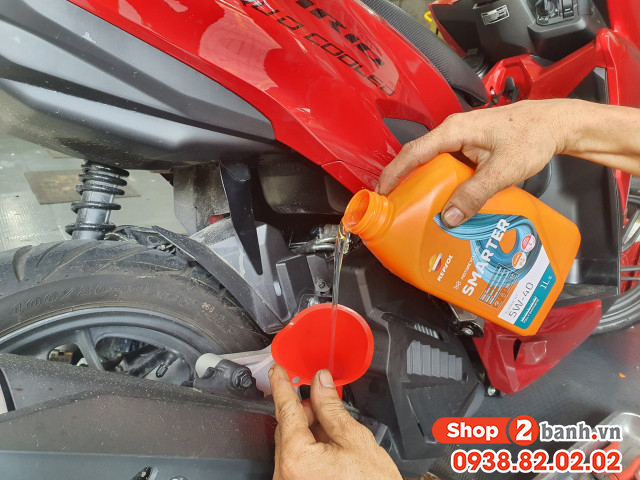 Xe tay ga vario 125160 có nên thay nhớt hãng honda không - 6