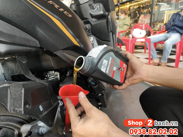 Xe tay ga vario 125160 có nên thay nhớt hãng honda không - 8