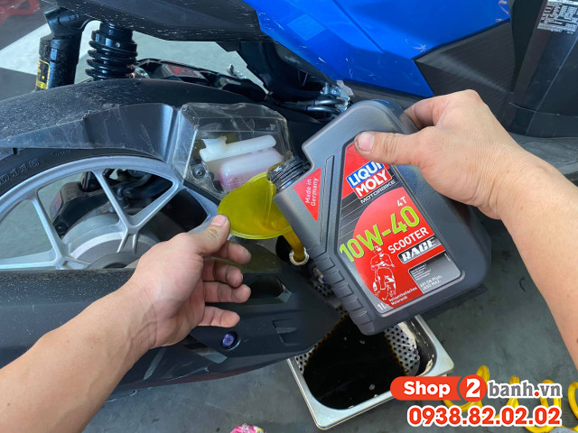 Xe tay ga click 125160 có nên thay nhớt hãng honda không - 5