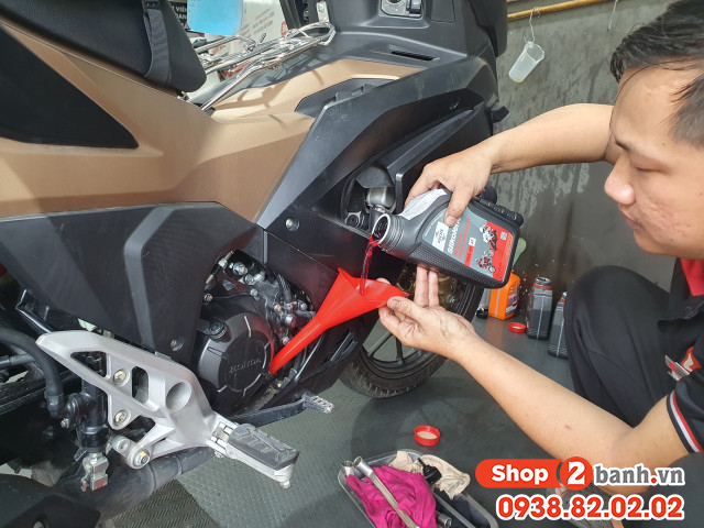 Xe côn tay winner x 150 có nên thay nhớt hãng honda không - 8