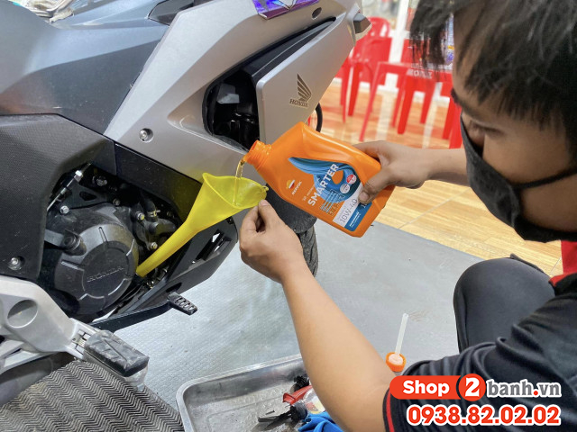 Xe côn tay winner x 150 có nên thay nhớt hãng honda không - 6