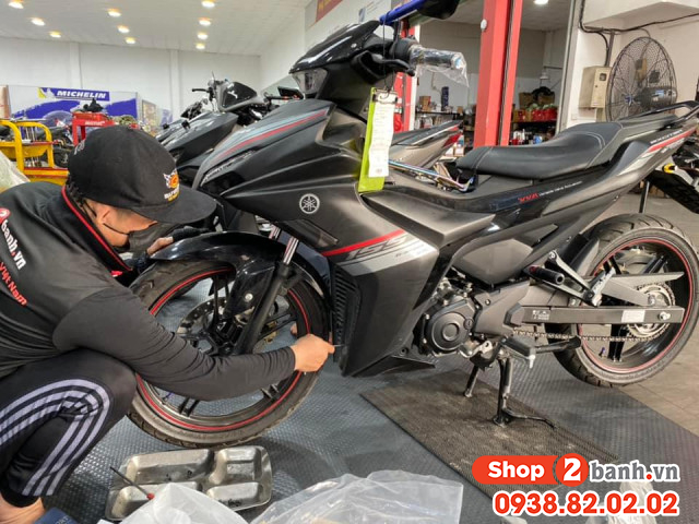 Phuộc trước exciter 155 có đường kính ty phuộc là bao nhiêu - 2