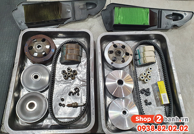 Xe yamaha nvx đi bao nhiêu km thì nên làm nồi - 2