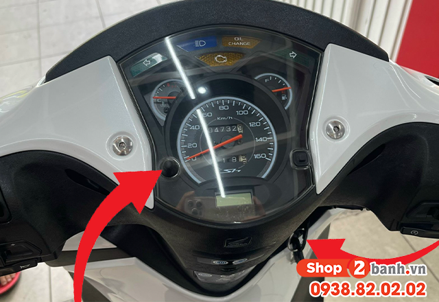 Hướng dẫn cách tắt đèn báo nhớt oil change trên xe sh ý nhập khẩu - 2
