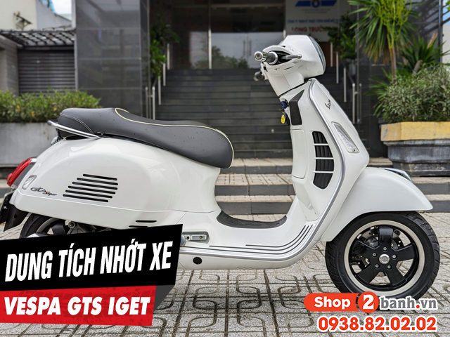 Dung tích nhớt xe vespa gts iget bao nhiêu ml thay nhớt loại nào tốt nhất - 1
