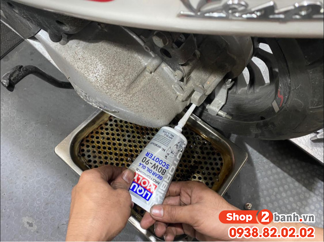 Nhớt láp xe vespa gts đi bao lâu thì nên thay mới - 3