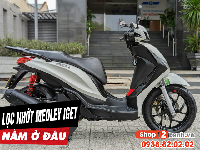 Lọc nhớt piaggio medley iget nằm ở đâu bao lâu nên thay lọc nhớt - 1