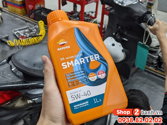 Xe vespa thay nhớt bao nhiêu lít - 9