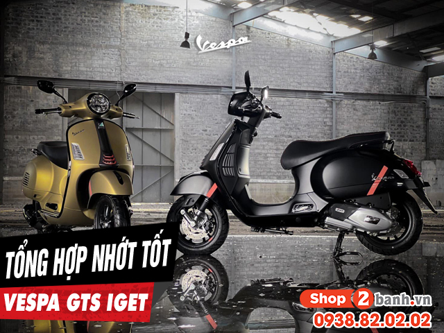 Top 8 nhớt tốt cho xe vespa gts iget bán chạy nhất shop2banh năm 2025 - 1