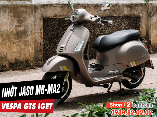 Nên chọn nhớt jaso mb hay ma2 cho xe vespa gts iget là tốt nhất - 1