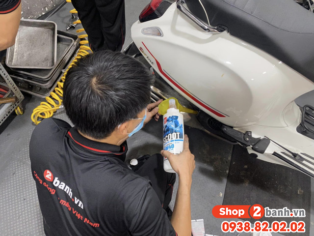 Xe piaggio thay nhớt bao nhiêu lít có lọc nhớt không - 2