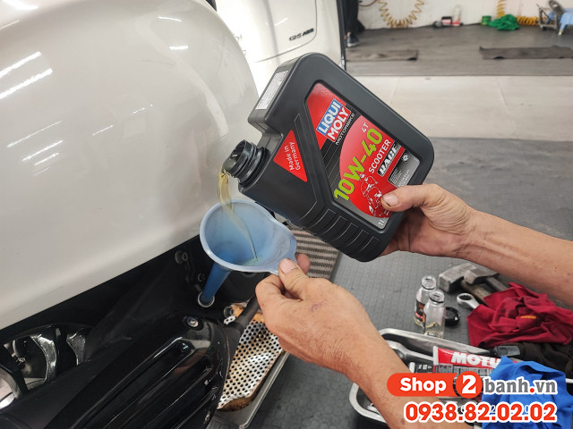 Tổng hợp các loại nhớt tổng hơp cho xe vespa gts iget tốt nhất hiện nay - 3