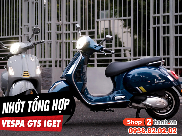 Tổng hợp các loại nhớt tổng hơp cho xe vespa gts iget tốt nhất hiện nay - 1