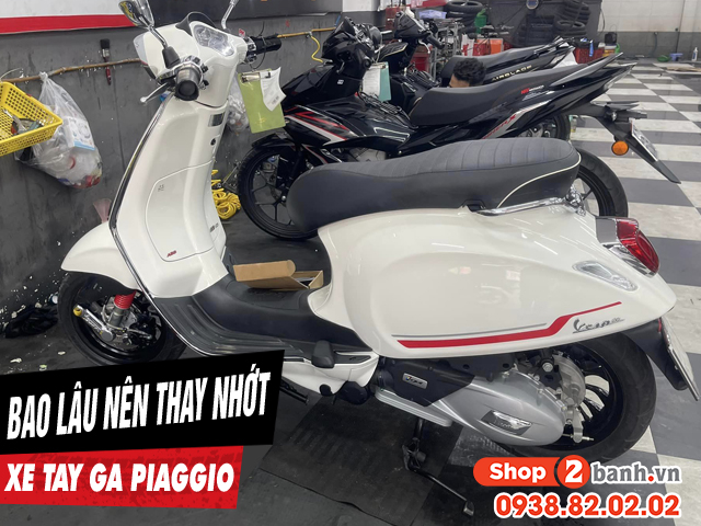 Bao lâu thì nên thay nhớt cho xe piaggio - 1