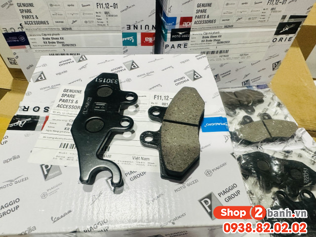 Bố thắng đĩa trước vespa chính hãng - 1