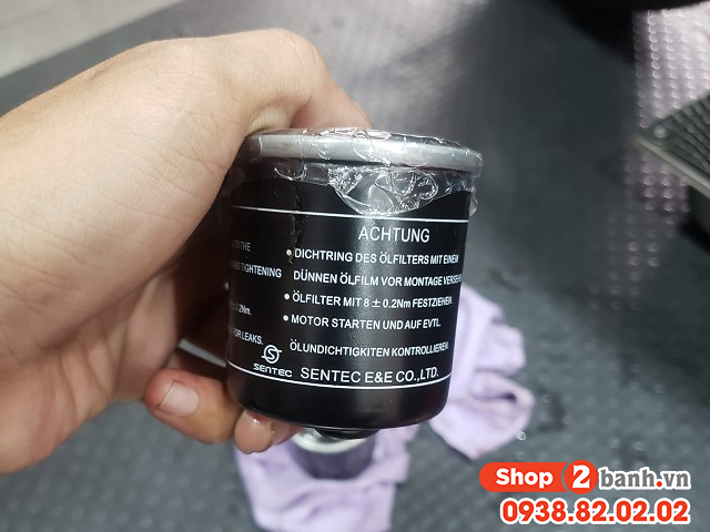 Xe vespa có lọc nhớt không khi nào nên thay lọc nhớt vespa - 3