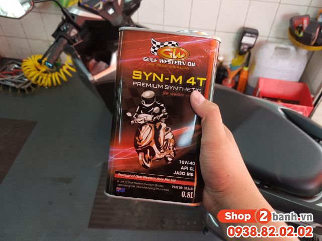Xe tay ga yamaha fazzio 125 đi bao lâu thì nên thay nhớt - 10