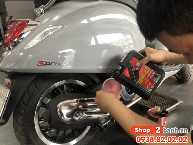 Thay dầu nhớt xe piaggio chính hãng chất lượng uy tín tại tphcm - 7