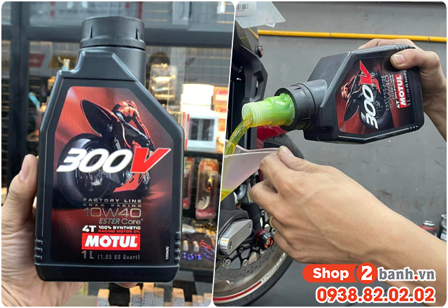 Xe tay ga freego s thay nhớt motul 300v có được không - 3