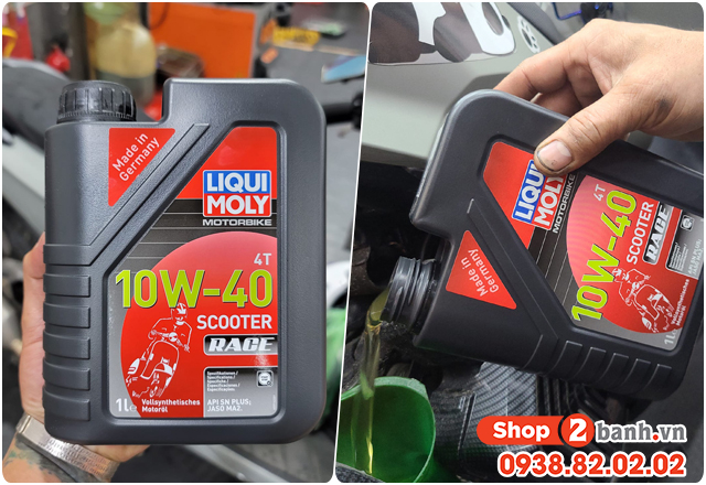 Xe freego s đi nhớt liqui moly scooter race chạy có êm máy không - 3