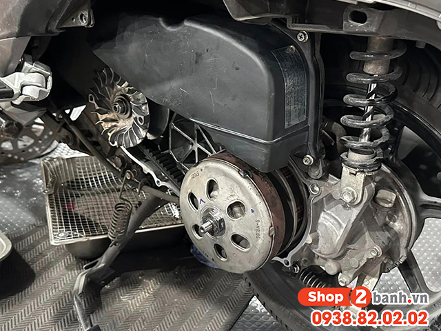 Xe yamaha freego s đi bao lâu nên vệ sinh nồi - 1