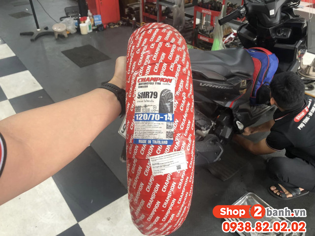 Vỏ xe champion shr79 12070-14 chính hãng - 1