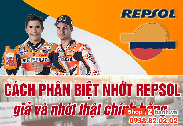 Cách nhận biết nhớt repsol giả và nhớt thật chính hãng - 1