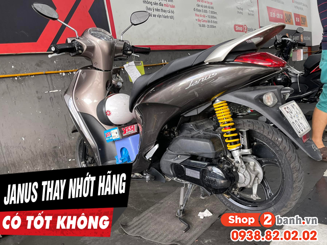 Xe tay ga janus có nên thay nhớt hãng yamaha yamalube không - 1