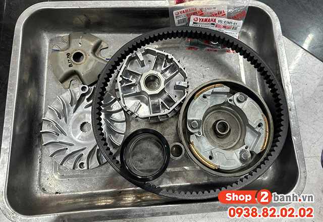 Nồi xe janus bị kêu và cách khắc phục lỗi nồi yamaha janus - 4