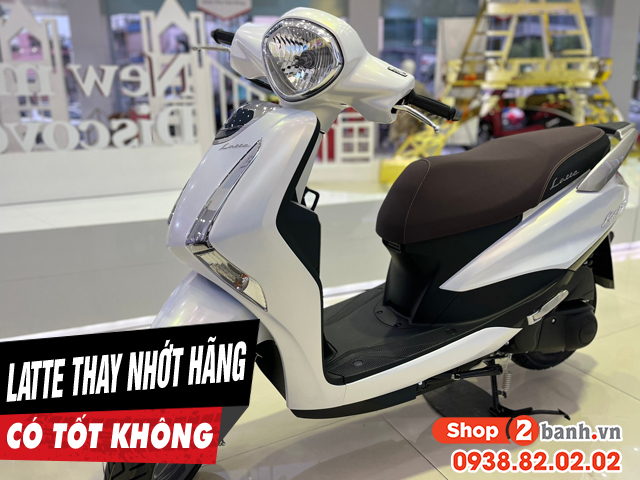 Xe tay ga latte có nên thay nhớt hãng yamaha yamalube không - 1