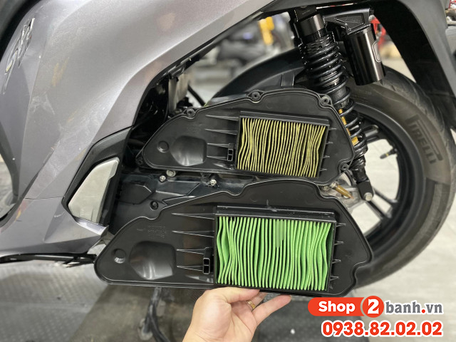 Xe honda sh chạy qua vùng ngập nước có cần phải thay lọc gió - 3