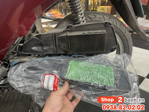 Xe honda vision chạy qua vùng ngập nước có cần phải thay lọc gió - 2