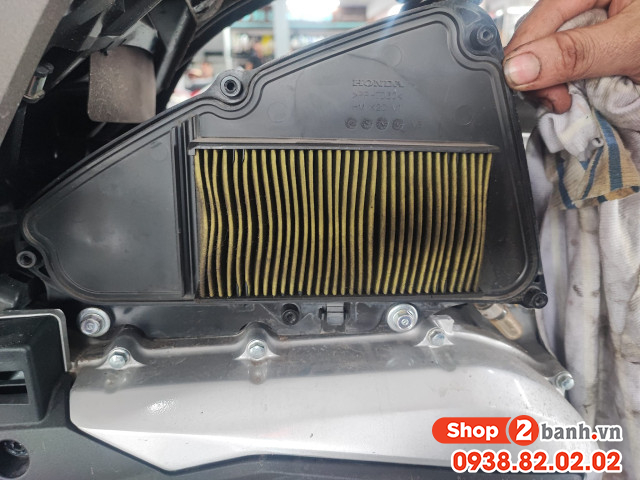 Xe honda vision chạy qua vùng ngập nước có cần phải thay lọc gió - 3